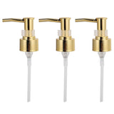 Perfume Bottle Pump Shampoo and Conditioner Bottle Nozzle for Soap Lotion Massage Oil BottleGolden In Australia - Darrahopens