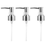 Perfume Bottle Pump Shampoo and Conditioner Bottle Nozzle for Soap Lotion Massage Oil BottleSilver In Australia - Darrahopens