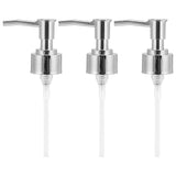 Perfume Bottle Pump Shampoo and Conditioner Bottle Nozzle for Soap Lotion Massage Oil BottleSilver In Australia - Darrahopens