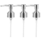 Perfume Bottle Pump Shampoo and Conditioner Bottle Nozzle for Soap Lotion Massage Oil BottleSilver In Australia - Darrahopens