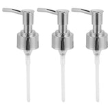 Perfume Bottle Pump Shampoo and Conditioner Bottle Nozzle for Soap Lotion Massage Oil BottleSilver In Australia - Darrahopens