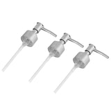 Perfume Bottle Pump Shampoo and Conditioner Bottle Nozzle for Soap Lotion Massage Oil BottleSilver