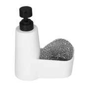 Soap Dispenser Dishwashing Liquid Hand Soap Pump with A Steel Ball for Bathroom and Kitchen SinkWhite In Australia - Darrahopens
