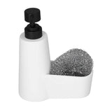 Soap Dispenser Dishwashing Liquid Hand Soap Pump with A Steel Ball for Bathroom and Kitchen SinkWhite In Australia - Darrahopens
