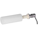 Sink Soap Dispenser Stainless Steel Press Head 300ML Soap Lotion Container Kitchen Bathroom Accessory