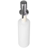 Sink Soap Dispenser Stainless Steel Press Head 300ML Soap Lotion Container Kitchen Bathroom Accessory