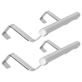 2Pcs Stainless Steel Hanging Towel Rack No Punch Bathroom Hanger for Home Hotel Apartment36CM