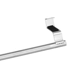 2Pcs Stainless Steel Hanging Towel Rack No Punch Bathroom Hanger for Home Hotel Apartment36CM