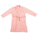 Bathrobe Coral Velvet Thicken Soft Water Absorbent Warm Belt Design Couple Bathrobe for Home Hotel Pink In Australia - Darrahopens