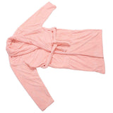 Bathrobe Coral Velvet Thicken Soft Water Absorbent Warm Belt Design Couple Bathrobe for Home Hotel Pink In Australia - Darrahopens