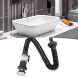 Sink Drain Pipe Prevent Backflow Bad Odor Removal Leakage Proof Downcomer Pipe for Home Use