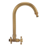 Garden Outdoor Faucet Antique In Wall Frost Crack Prevention 360 Degree Rotation Single Cold Water Faucet Tap Thin Mouth