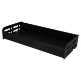 Floating Shelves Space Aluminum Wall Mounted Decorative Storage Shelf for Kitchen Bathroom Living Room Bedroom Black