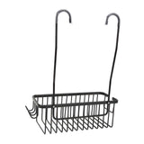 Over The Toilet Storage Shelf Large Capacity Aluminum Toilet Storage Basket Metal Bathroom Storage Organizer Black In Australia - Darrahopens