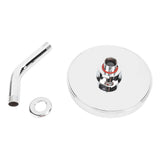 High Pressure Rain Shower Head Water Conservation Bathroom Shower Head for Household Hotel 6 Inch Silver In Australia - Darrahopens