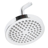 High Pressure Rain Shower Head Water Conservation Bathroom Shower Head for Household Hotel 6 Inch Silver
