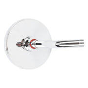 High Pressure Rain Shower Head Water Conservation Bathroom Shower Head for Household Hotel 6 Inch Silver