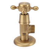 Solid Brass Angle Stop Valve Retro Thickened Cold Hot Triangle Valve Explosion Proof Water Shut Off Valve Antique In Australia - Darrahopens