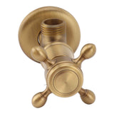 Solid Brass Angle Stop Valve Retro Thickened Cold Hot Triangle Valve Explosion Proof Water Shut Off Valve Antique In Australia - Darrahopens