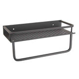 Shower Caddy Grey Shower Organizer Shelf Easy Install Aluminium Alloy Large Capacity Shower Accessory for Bathroom Home 30cm / 11.8in In Australia - Darrahopens