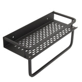 Shower Caddy Grey Shower Organizer Shelf Easy Install Aluminium Alloy Large Capacity Shower Accessory for Bathroom Home 30cm / 11.8in