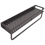 Shower Caddy Grey Shower Organizer Shelf Easy Install Aluminium Alloy Large Capacity Shower Accessory for Bathroom Home 50cm / 19.7in In Australia - Darrahopens