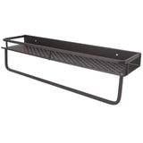 Shower Caddy Grey Shower Organizer Shelf Easy Install Aluminium Alloy Large Capacity Shower Accessory for Bathroom Home 50cm / 19.7in In Australia - Darrahopens