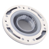Toilet Flange Silicone and ABS Gray Universal Toilet Flange Replacement for 4in 5in Special 3in Waste Pipe
