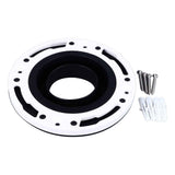 Toilet Flange Repair Kit Black Durable Silicone ABS Easy Installation Toilet Flange Replacement Kit for 4in 5in Pipe In Australia - Darrahopens