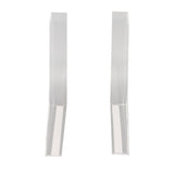 2 Pcs Bathtub Splashing Guard Acrylic Shower Tub Corner Water Blocking Plate for Bathroom Kitchen Sink