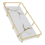 Bathroom Vanity Tray Modern Stylish Anti Slip Kitchen Sink Countertop Storage Organizer S White