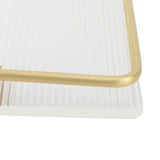 30cm Bathroom Wall Mounted Shelf Space Aluminum Acrylic Towel Rack Bathroom Storage Rack Gold