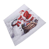 Christmas Shower Curtain Exquisite Digital Printing Thickened Waterproof Fabric Shower Curtain for Bathroom In Australia - Darrahopens