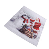 Christmas Shower Curtain Exquisite Digital Printing Thickened Waterproof Fabric Shower Curtain for Bathroom In Australia - Darrahopens