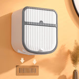 Toilet Paper Holder Wall Mounted Bathroom Tissue Roll Paper Towel Holder Tissue Dispensers for Household White In Australia - Darrahopens