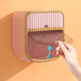 Toilet Paper Holder Wall Mounted Bathroom Tissue Roll Paper Towel Holder Tissue Dispensers for Household Pink In Australia - Darrahopens