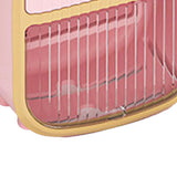 Toilet Paper Holder Wall Mounted Bathroom Tissue Roll Paper Towel Holder Tissue Dispensers for Household Pink