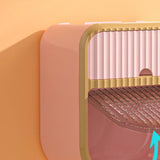 Toilet Paper Holder Wall Mounted Bathroom Tissue Roll Paper Towel Holder Tissue Dispensers for Household Pink In Australia - Darrahopens