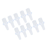 10 Pcs Enema Nozzle Tips Silicone Washable 8mm Inner Diameter Private Flushes Soft Enema Replacement Nozzle Tips