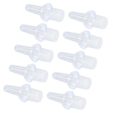 10 Pcs Enema Nozzle Tips Silicone Washable 8mm Inner Diameter Private Flushes Soft Enema Replacement Nozzle Tips