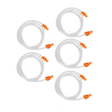 5pcs Replacement Enema Hose Universal 5.2ft Length Universal Colon Cleansing Tube for Home In Australia - Darrahopens