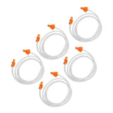 5pcs Replacement Enema Hose Universal 5.2ft Length Universal Colon Cleansing Tube for Home In Australia - Darrahopens