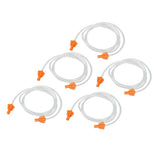 5pcs Replacement Enema Hose Universal 5.2ft Length Universal Colon Cleansing Tube for Home