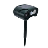 Solar Powered Animal Repeller Ultrasonic Mouse Repeller with 3 Gears Function for Outdoor Garden