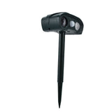 Solar Powered Animal Repeller Ultrasonic Mouse Repeller with 3 Gears Function for Outdoor Garden