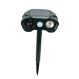 Solar Powered Animal Repeller Ultrasonic Mouse Repeller with 3 Gears Function for Outdoor Garden
