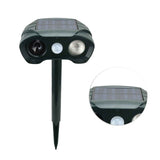 Solar Powered Animal Repeller Ultrasonic Mouse Repeller with 3 Gears Function for Outdoor Garden
