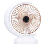 Mini Portable Fan USB Charging Fan Desktop Table Fan Adjustable Air Circulating Fan for Home Office Travel Outdoor Summer Gift