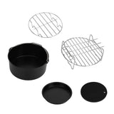 Fryer Accessories Pizza Pan Cake Pan Silicone Pad Skewers Grill Rack Baking Tray for 7in Fryer In Australia - Darrahopens