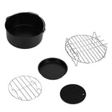 Fryer Accessories Pizza Pan Cake Pan Silicone Pad Skewers Grill Rack Baking Tray for 7in Fryer In Australia - Darrahopens